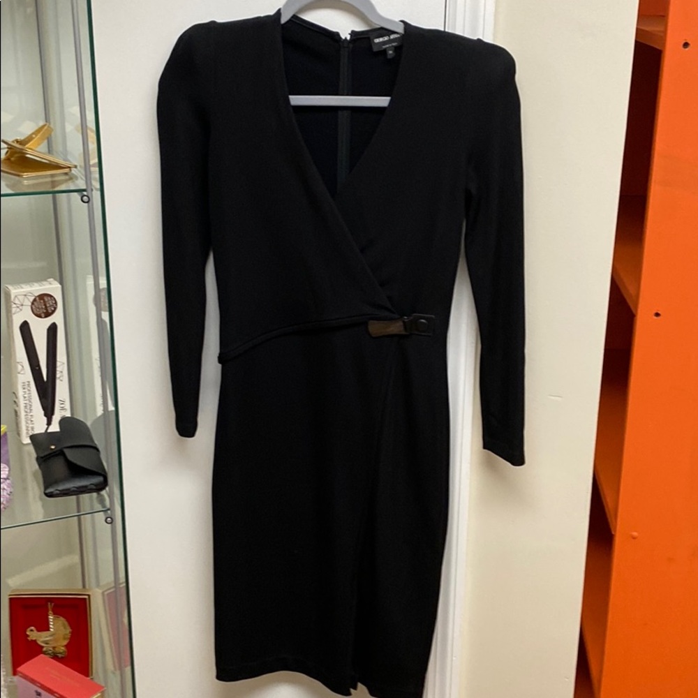 Giorgio Armani black dress